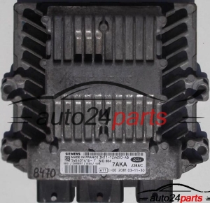 ECU CENTRALITA DE MOTOR FORD FUSION 1.4 TDCI, SIEMENS 5WS40141D-T, 5WS40141DT, SID804, 7AKA J38AC, 3N11-12A650-AB 