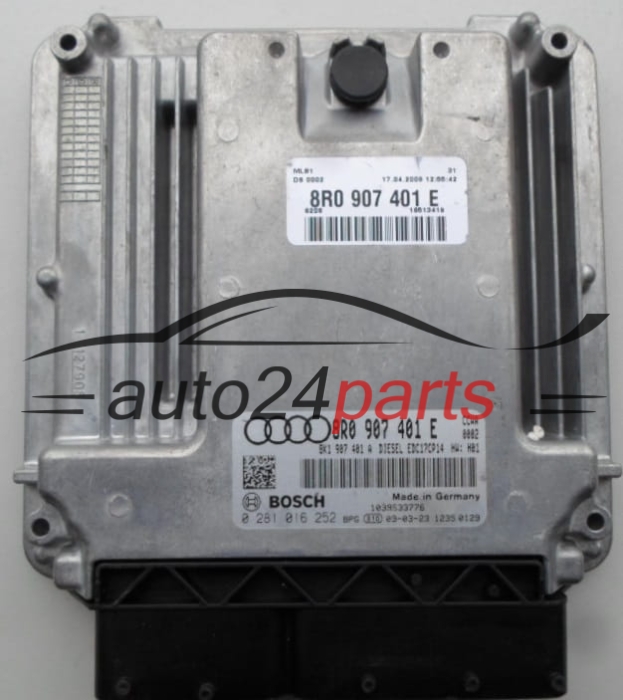 AUDI A4, A5, Q5 3.0TDI, BOSCH 0 281 016 252, 0281016252, 8R0 907 401 E, 8R0907401E, 8K1907401A