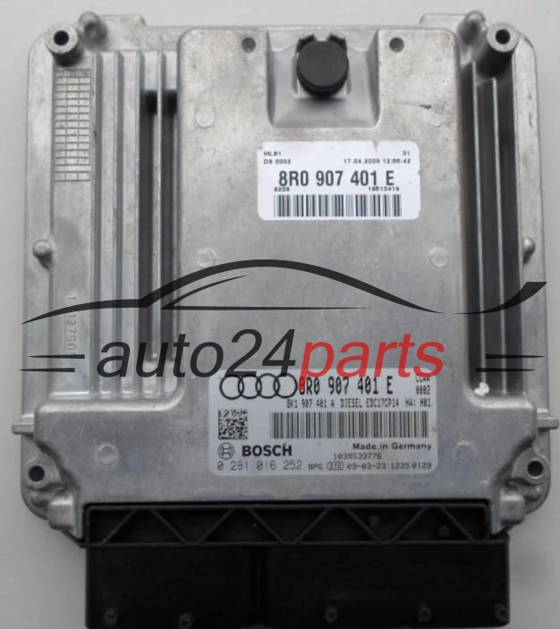 AUDI A4, A5, Q5 3.0TDI, BOSCH 0 281 016 252, 0281016252, 8R0 907 401 E, 8R0907401E, 8K1907401A