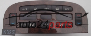 HEATING AND AIR CONDITIONING CONTROL  PEUGEOT 607 96 295 526 GV