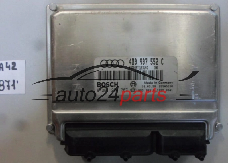 AUDI A4 A6 2.4 BOSCH 0 261 204 767, 0261204767, 4B0907552 C