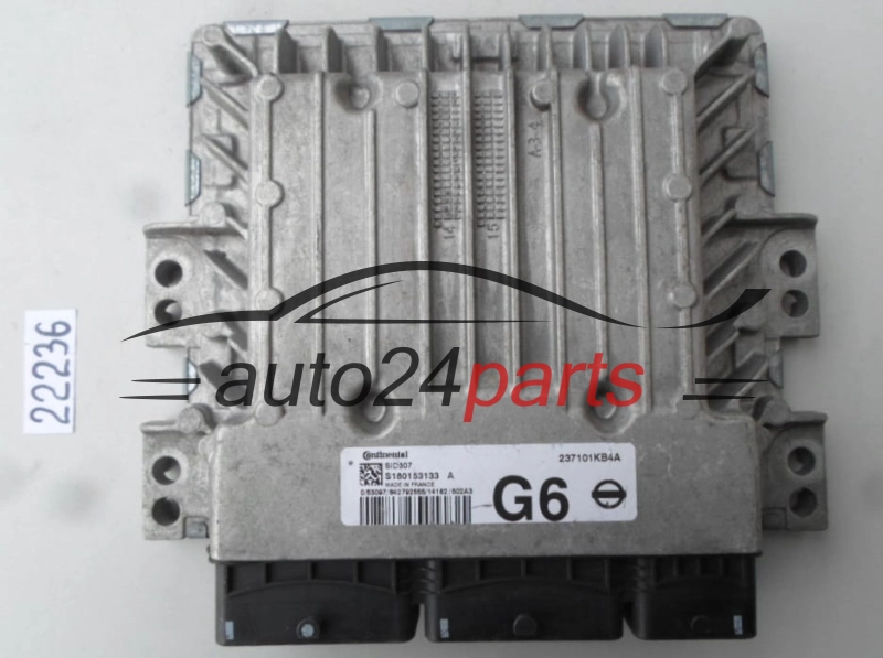 ECU ENGINE CONTROLLER NISSAN JUKE S180153133 A, S180153133A, 237101KB4A