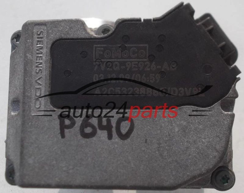 CORPO FARFALLATO FORD FIESTA FOCUS SIEMENS VDO A2C53238880 / D3V9L, FoMoCo 7V2Q-9E926-AB, 7V2Q9E926AB