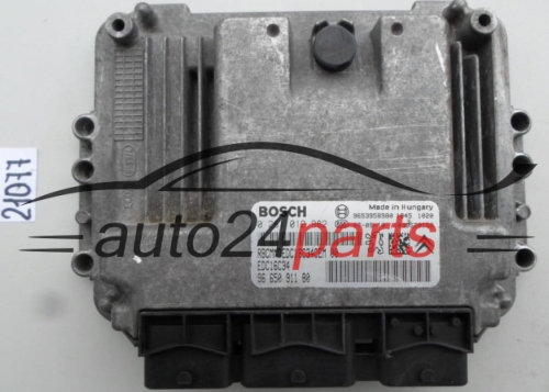 KOMPUTER STEROWNIK SILNIKA PEUGEOT EXPERT FIAT SCUDO 1.6 HDI JTD BOSCH 0281012982, 0 281 012 982, 9665091180, 96 650 911 80, 96 53958980