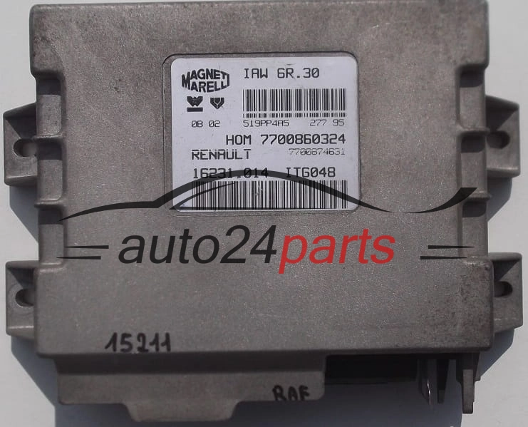  	KOMPUTER STEROWNIK SILNIKA RENAULT TWINGO 1.2 HOM7700860324 