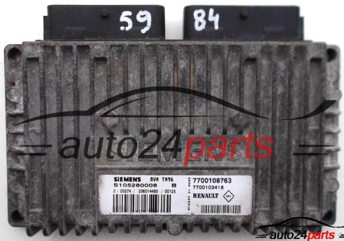 CENTRALITA ECU CAJA DE CAMBIO AUTOMATICO RENAULT MEGANE SCENIC 1.9 DTI S105280008, 7700108763, 7700103418 