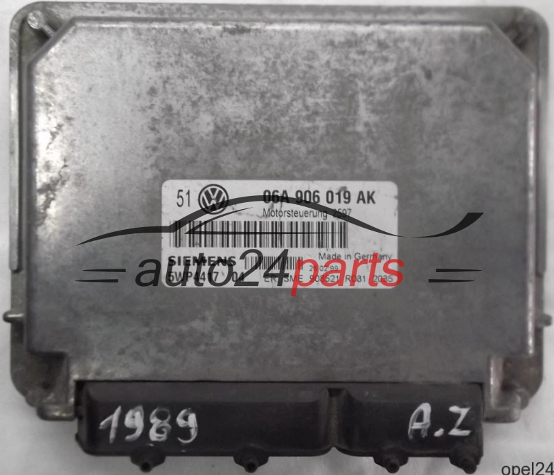 MOTORSTEUERGERÄT ECU STEUERGERÄT VOLKSWAGEN GOLF BORA 1.6 AKL, SIEMENS 5WP4417 04