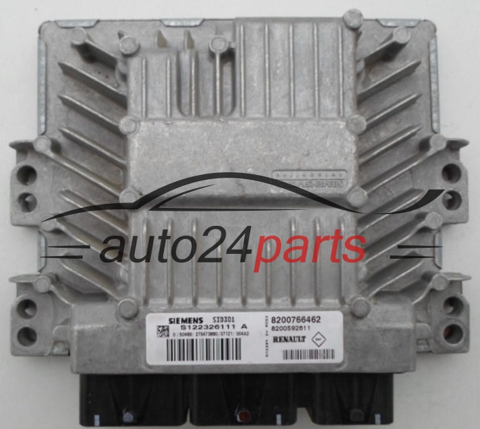 ECU ENGINE CONTROLLER  RENAULT 1.5 DCI SIEMENS S122326111 A,  8200766462, 8200592611