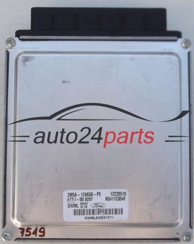 ECU CENTRALITA DE MOTOR  FORD FOCUS 1.8 TDCI Delphi R0411C004F, 2M5A-12A650-PE,  12220510, DWML