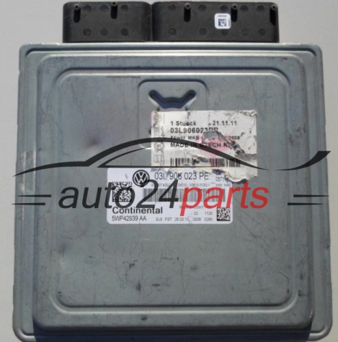 Μονάδα Ελέγχου Κινητήρα  VOLKSWAGEN CADDY 1.6 TDI Continental 5WP42939 AA