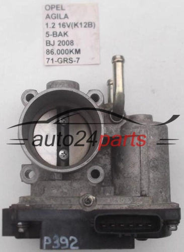 CORPO DE BORBOLETA OPEL AGILA 1.2 16V K12B 5-BAK 86.000KM 71-GRS-7, 71GRS7 