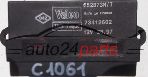 KOMFORTSTEUERGERÄT RENAULT MEGANE SCENIC VALEO 73412602, 052873N 