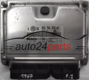 KOMPUTER STEROWNIK SILNIKA SEAT TOLEDO 2,3 V5 066 906 032 AG, 066906032AG, BOSCH 0 261 207 375, 0261207375, 26SA8203 -  