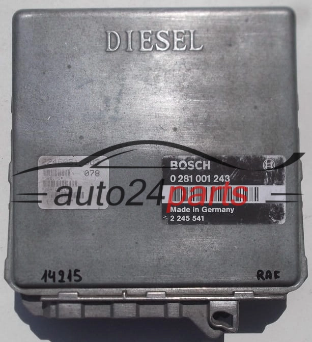 KOMPUTER STEROWNIK SILNIKA BMW 3 E36 318 1.8 TDS BOSCH 0281001243, 0 281 001 243, 2245541, 2246061