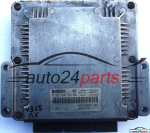 CALCULATEUR MOTEUR RENAULT MASTER 2.5 DCI BOSCH 0281010784, 0 281 010 784,  HOM8200091432 8200091432 8200132188 28SA5571 