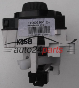PANEL OGRZEWANIA STEROWNIK NAWIEWU REGULATOR KLIMATRONIK PEUGEOT 308 T1000220K / 69940002 / 69940002M S / 69940002MS