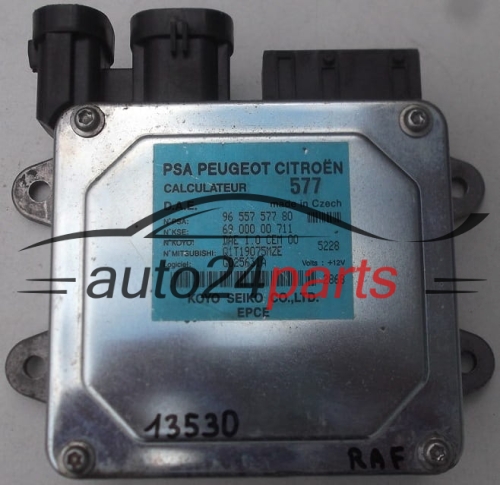 Ecu direction assistée module de contrôle  CITROEN PEUGEOT 96 557 577 80,  69 000 00 711