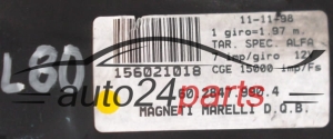  ZESPÓŁ WSKAŻNIKÓW ZEGARY PRĘDKOŚCIOMIERZ LICZNIK ALFA ROMEO 166 2.4 JTD 156021018, 6028479904, 60.2847.990.4