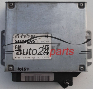 Μονάδα Ελέγχου Κινητήρα OPEL OMEGA SIEMENS 5WK9 071, 5WK9071, GM 90 492 433 NT, 90492433NT, 90492433, SIMTEC 56