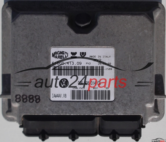 VW VOLKSWAGEN LUPO 1.4, 036 906 014 CB, 036906014CB, 61600.413.09, 6160041309, IAW4AV.V8 