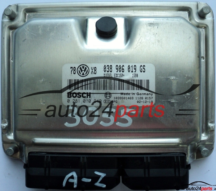 calculateur moteur pour vw volkswagen passat 1.9 tdi