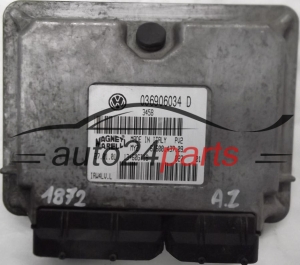 CENTRALINA DO MOTORE SEAT LEON VW POLO 1.4 AUA 1.6 036 906 034 D, 036906034D, 61600.437.09, 6160043709, IAW4LV.L, IAW4LVL