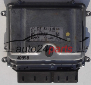 MOTORSTEUERGERÄT ECU STEUERGERAT MERCEDES CLASSE C 350 BOSCH 0 261 209 241, 0261209241, A 272 153 14 91, A2721531491