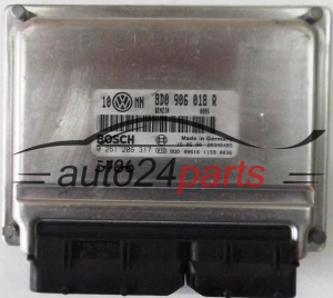 CENTRALINA MOTORE VW VOLKSWAGEN PASSAT 1.8 8D0906018R, 8D0 906 018 R, BOSCH 0261206317, 0 261 206 317, BENZIN 0005 26SA6485