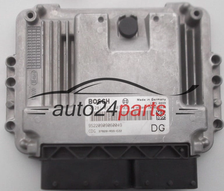 Μονάδα Ελέγχου Κινητήρα HONDA CIVIC 2.2 CDTI BOSCH 0 281 013 407,  CDG 37820-RSS-E22