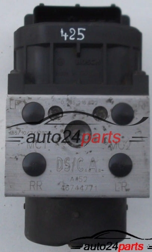 ABS FIAT PUNTO BOSCH 0 265 216 622, 0265216622, 46744771, 0 273 004 463, 0273004463 