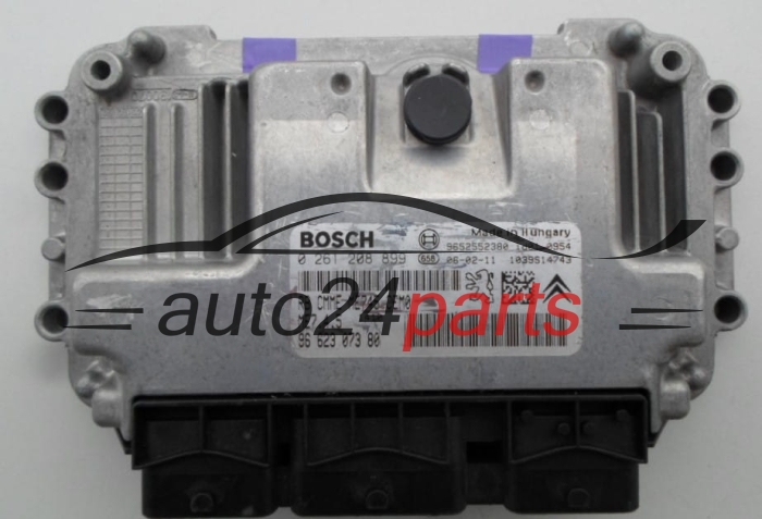 Calculateur Moteur CITROEN PEUGEOT 1.6 BOSCH 0 261 208 899,  96 623 073 80