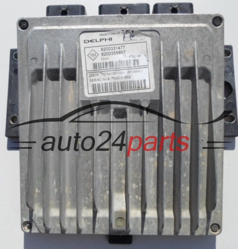 Μονάδα Ελέγχου Κινητήρα RENAULT CLIO 1.5 DCI Delphi R0410C119A, 8200331477, 8200355857 