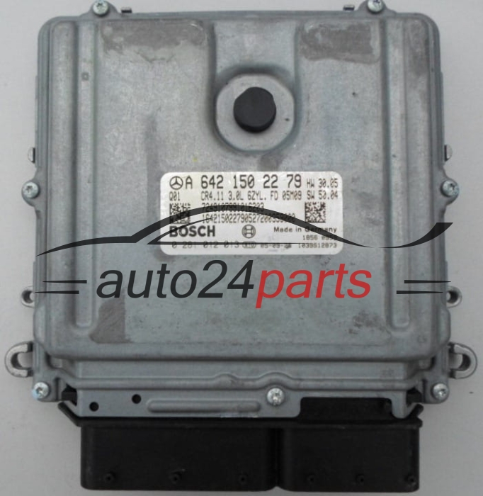 MOTORSTEUERGERÄT ECU STEUERGERÄT  MERCEDES W219 CLS 320 CDI BOSCH 0 281 012 013, A 642 150 22 79