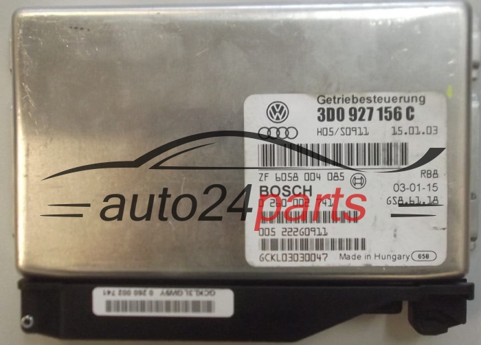 ECU αυτόματο κιβώτιο ταχυτήτων  VOLKSWAGEN PHAETON 6.0 BOSCH 0 260 002 741