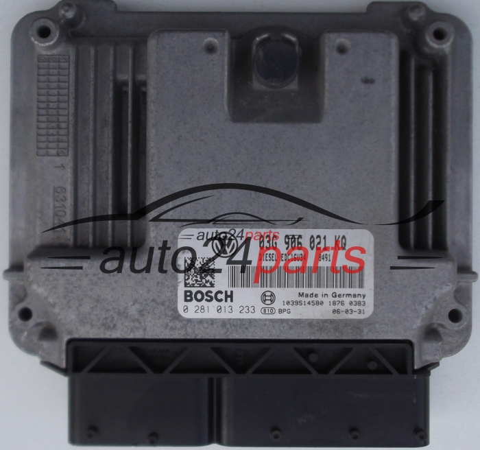 ΜΟΝΑΔΑ ΕΛΕΓΧΟΥ ΚΙΝΗΤΗΡΑ VW VOLKSWAGEN GOLF 1.9 TDI 03G906021KQ BOSCH 0281013233