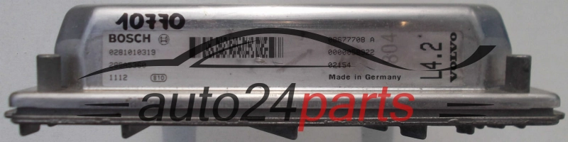 CENTRALINA DO MOTORE VOLVO S60 S80 V70 2.4 TD BOSCH 0281010319
