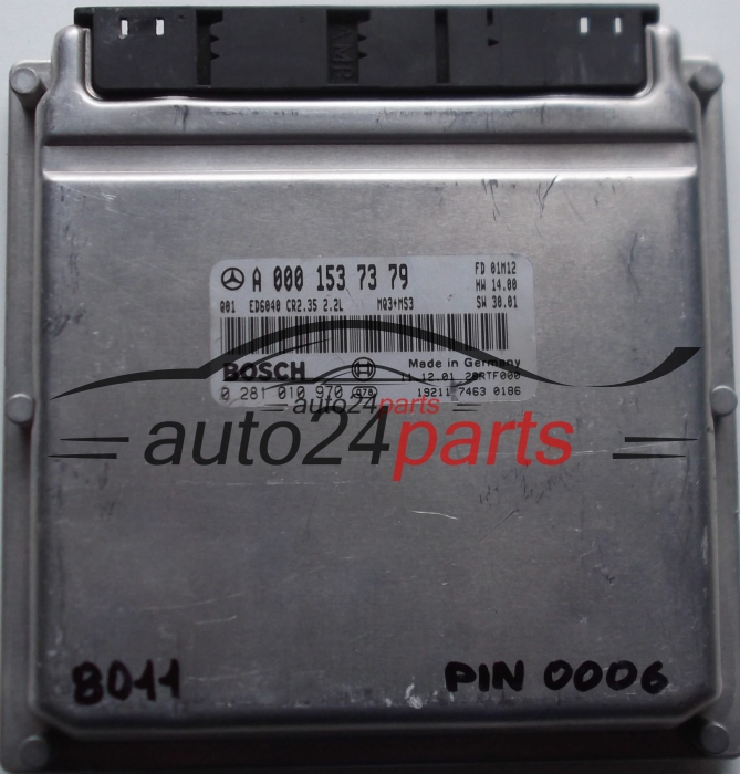 MERCEDES SPRINTER 2.2 220 CDI BOSCH 0281010970, 0 281 010 970, A0001537379, 0001537379, A 000 153 73 79, CR2.35