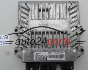 KOMPUTER STEROWNIK SILNIKA CITROEN PEUGEOT SIEMENS 5WS40117C-T, 5WS40117CT, SW 9655151080, HW 9648624280, SID804  - 354