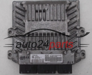 KOMPUTER STEROWNIK SILNIKA PEUGEOT, CITROEN 2.0 16V, SIEMENS 5WS40318F-T, 5WS40318FT, SW9662148480, HW9655534080, SID803A - 