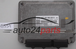 KOMPUTER STEROWNIK SILNIKA SEAT IBIZA SKODA FABIA VW POLO 1.2 BME 03E906023D, 03E 906 023 D, SIEMENS 5WP40510 04, 5WP4051004 - 18554