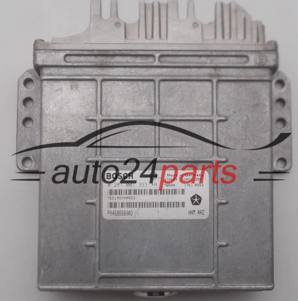 MOTORSTEUERGERÄT ECU STEUERGERÄT CHRYSLER VOYAGER 2.5 TDI BOSCH 0281001333, 0 281 001 333, TED 155700553, P04686660AD