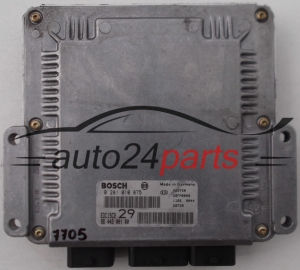KOMPUTER STEROWNIK SILNIKA PEUGEOT 406 2.0 HDI BOSCH 0281010875, 0 281 010 875, 9647473880, 96 474 738 80, 96 442 001 80, EDC15C2 29 - 7705