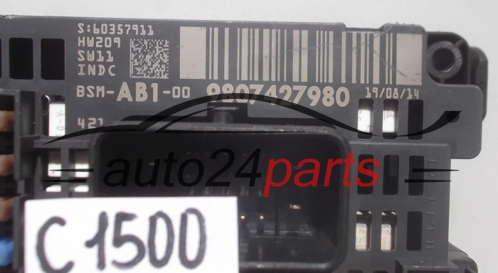 Module de confort  BSM CITROEN PEUGEOT Delphi 9807427980