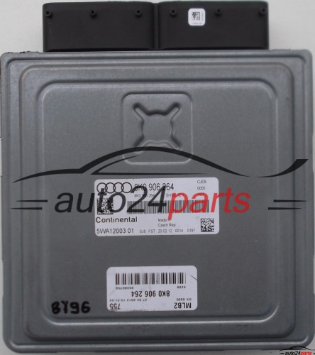 ECU CENTRALITA DE MOTOR AUDI A4, A5 1.8 TURBO CONTINENTAL 5WA12003 01,  8K0 906 264