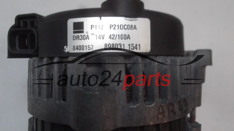 Alternatore Z22YH OPEL ZAFIRA BOSCH , P210C08A, 100A