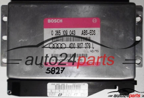ECU CONTROLLER ABS AUDI A6 BOSCH 0 265 109 043, 0265109043, 4D0 907 379 L, 4D0907379L 