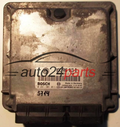 Centralina do motore VOLKSWAGEN POLO 1.4 FSI BOSCH 0 261 S01 011,  03C 906 013 B