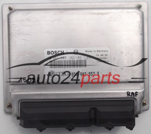 KOMPUTER STEROWNIK SILNIKA AUDI A4 1.8 BOSCH 0 261 204 182/183,  8D0 907 557 S