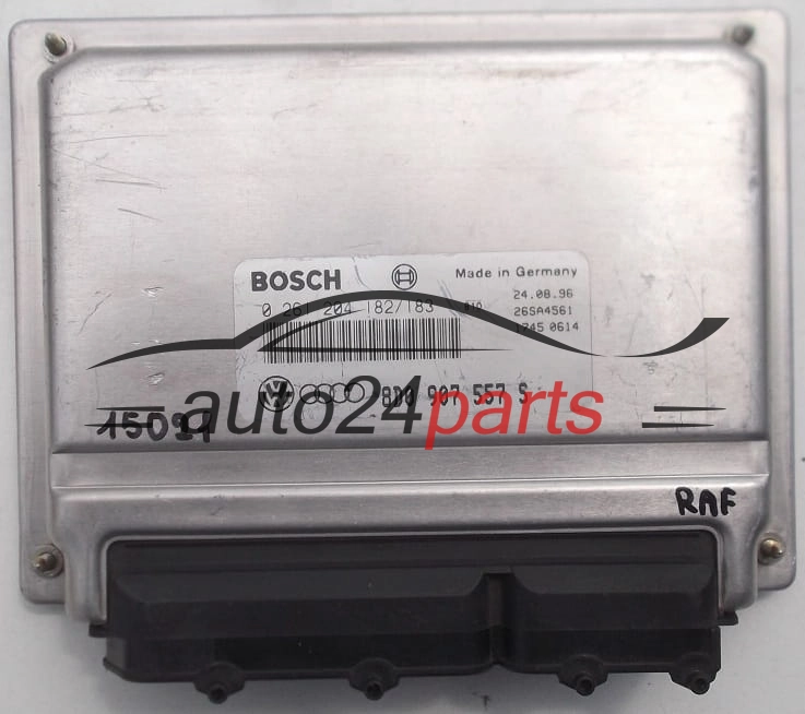 KOMPUTER STEROWNIK SILNIKA AUDI A4 1.8 BOSCH 0 261 204 182/183,  8D0 907 557 S