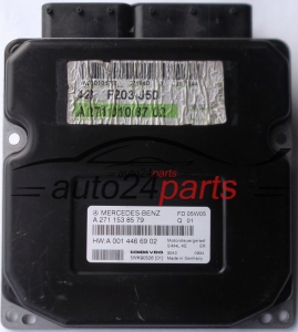 Μονάδα Ελέγχου Κινητήρα MERCEDES W209 SIEMENS VDO 5WK90526 (1),  A 271 153 85 79, A2711538579, A 001 446 69 02, A0014466902